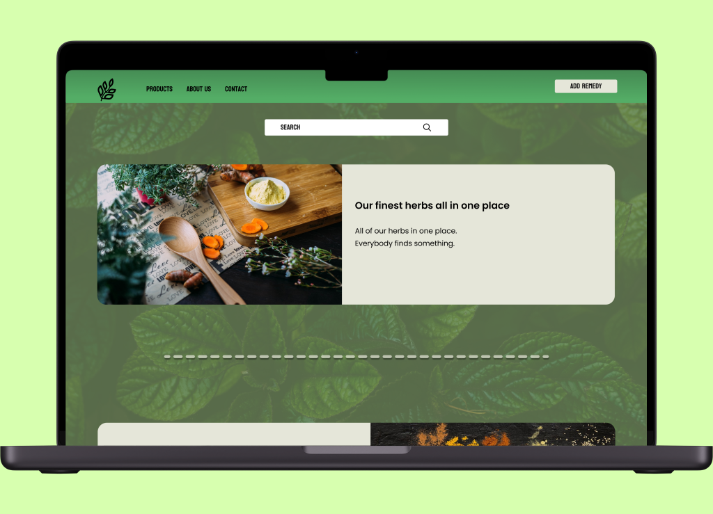 Herbal Remedy App